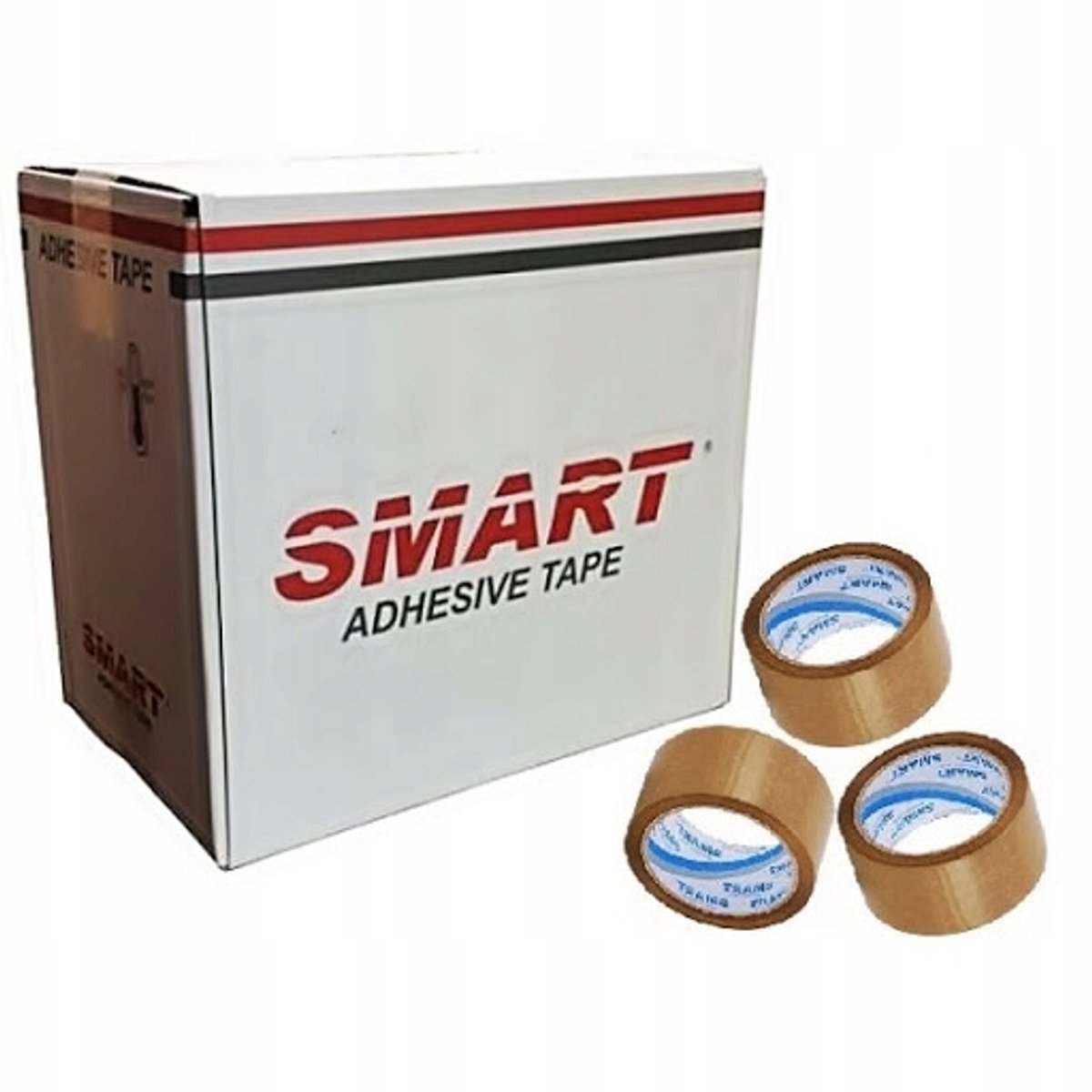 Bruine Pakkingstape SMART 48mm x 50m - 36 Rollen
