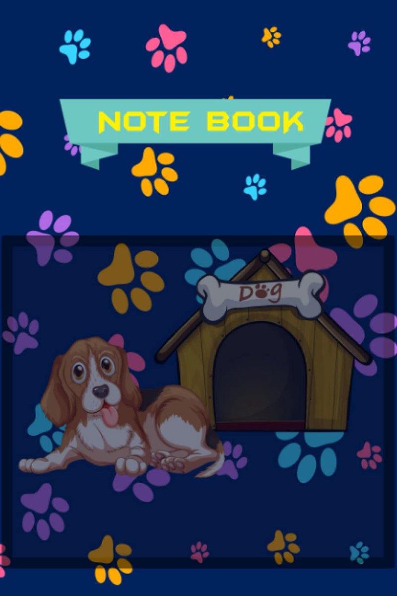 Notebook: dog nose book