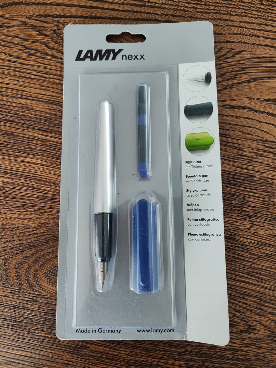 Lamy Nexx Vulpen Blauw - Staal A