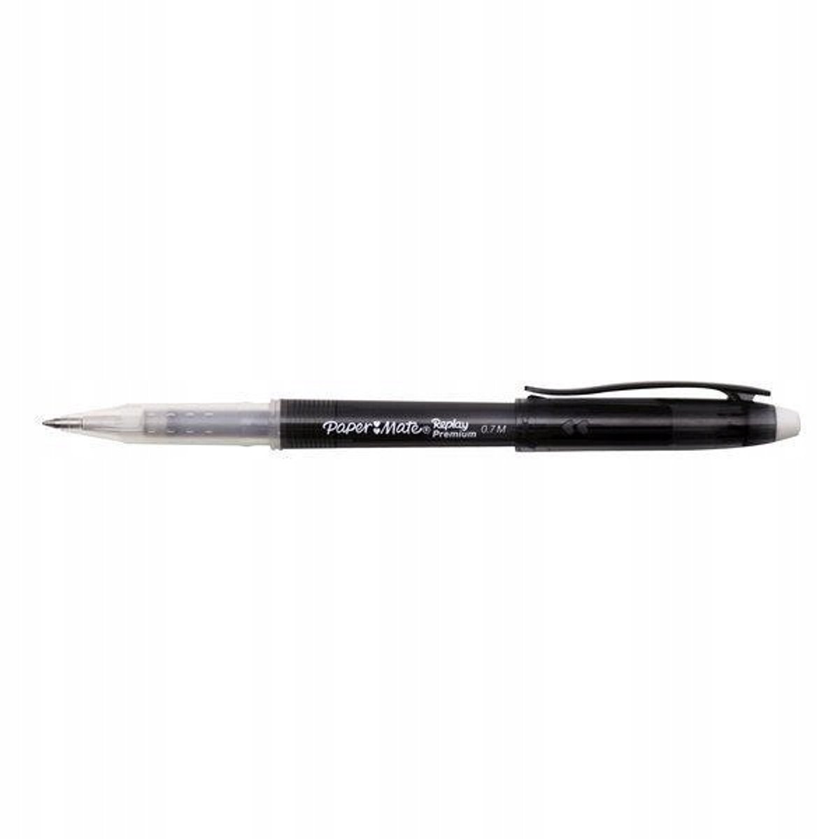 Paper Mate Replay Premium Uitwisbare Pen - Zwart, Medium Punt