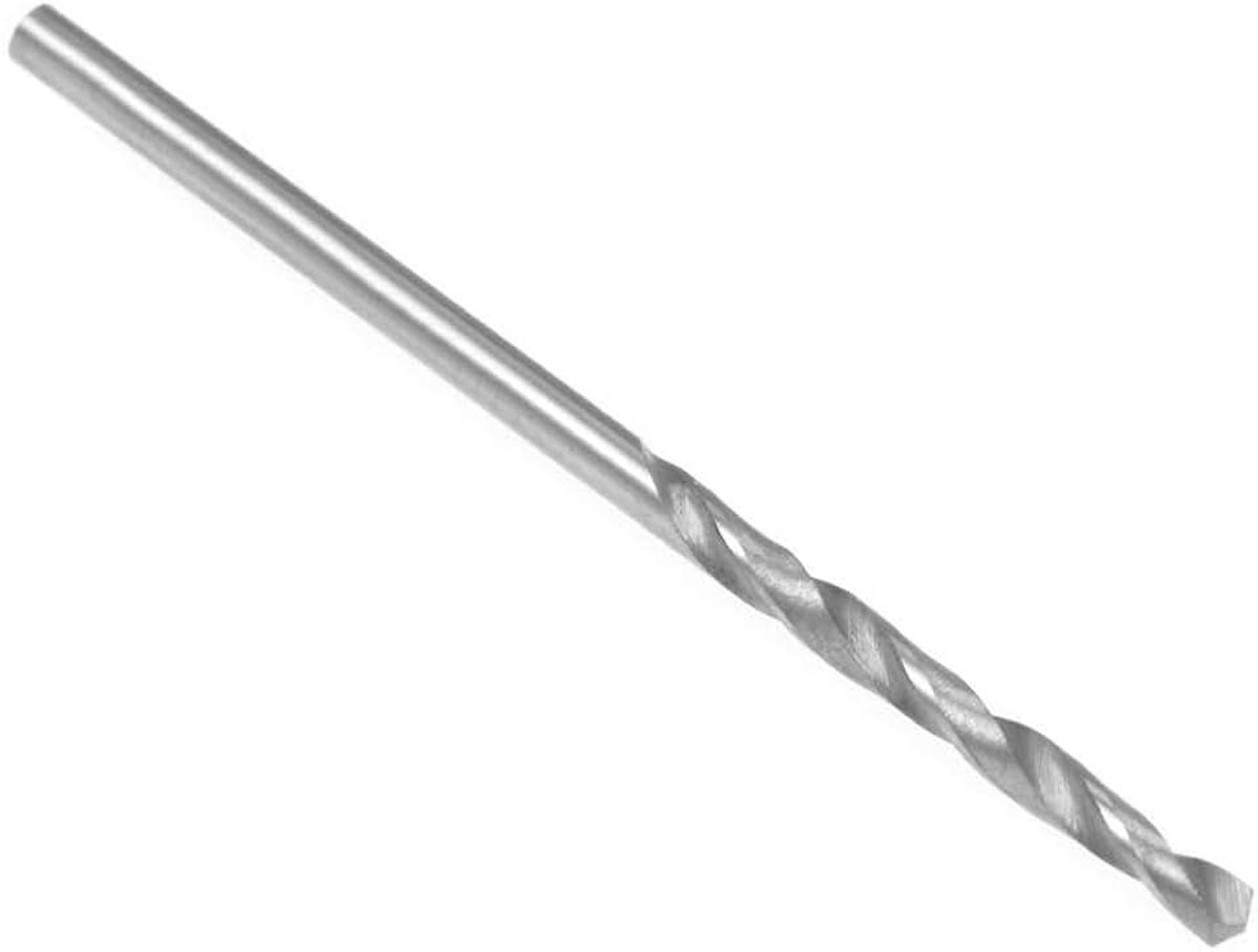 Sourcing map Volledig hardmetalen boor met rechte schacht voor roestvrij stalen legering hardstaal gehard tot 50 HRC 1,75 mm