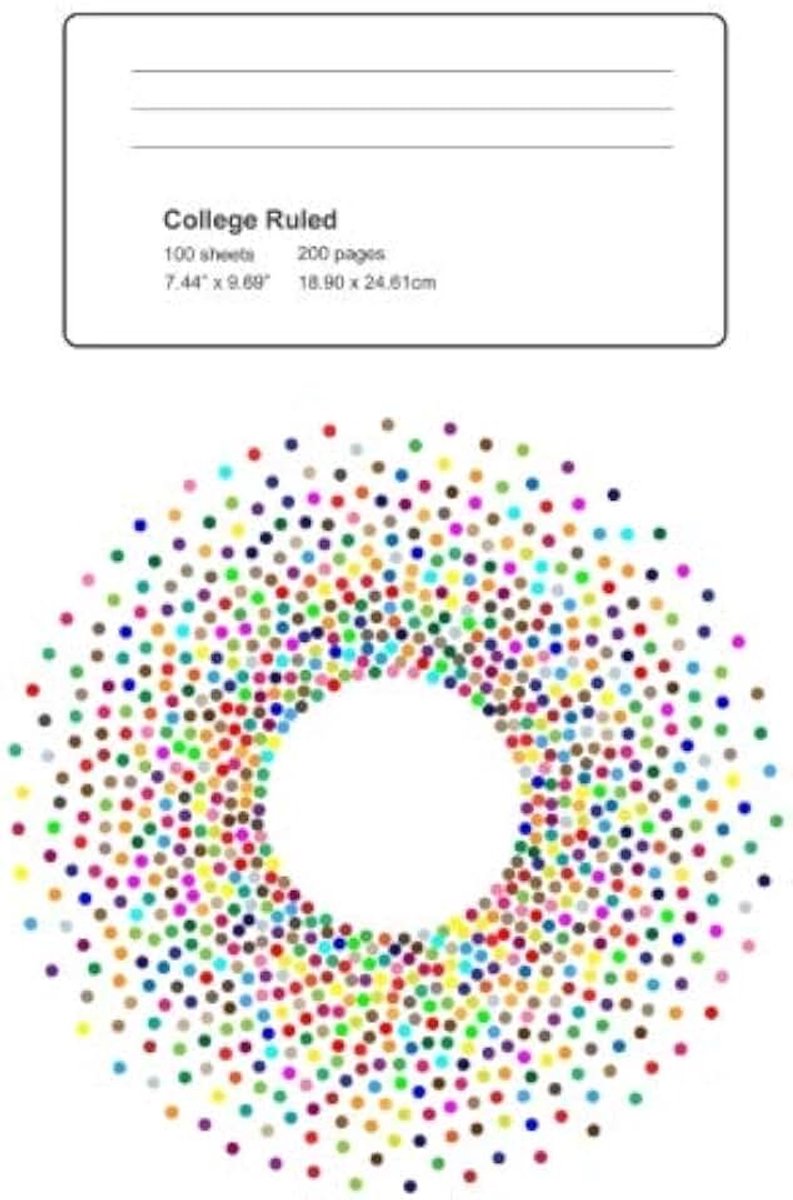 Notebook College Ruled: 200 page composition notebook for back to school college ruled (College Ruled Composition Notebooks for Cool Kids)