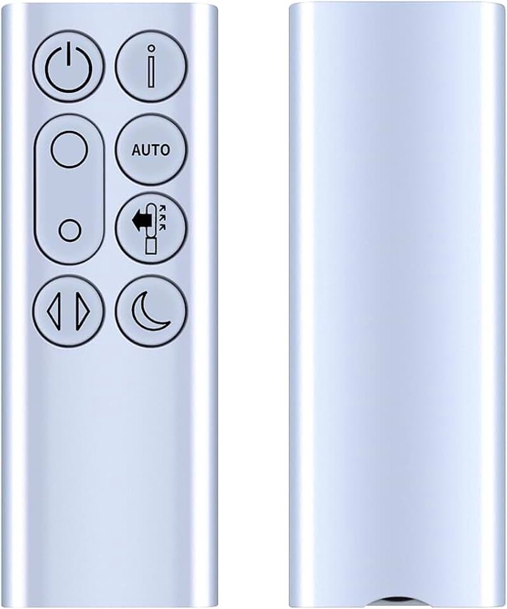 Afstandsbediening geschikt voor Dyson TP04 TP06 TP07 TP09 TP7A DP04 Pure Purifier Cool - zilveren afstandsbediening