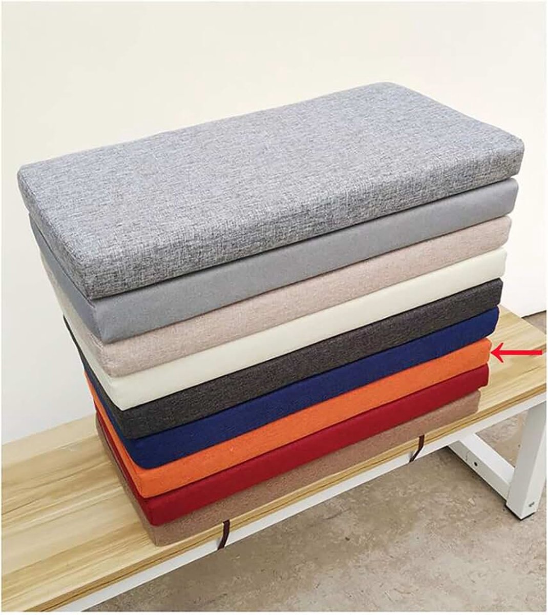 Wangk Settee Kussen Zitkussens Non Slip Rechthoek Zitkussen,Waterdicht antislip Settee Kussen Voor Patio Stoel Meubels