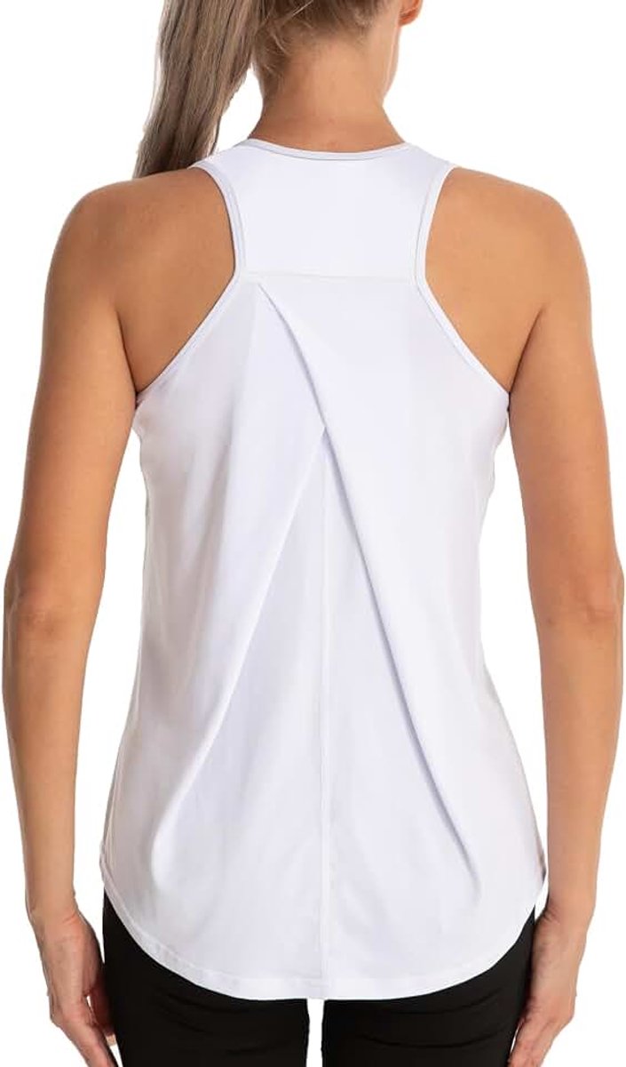 Tops voor vrouwen mouwloze yoga fitness shirts Racerback sporttop voor vrouwen
