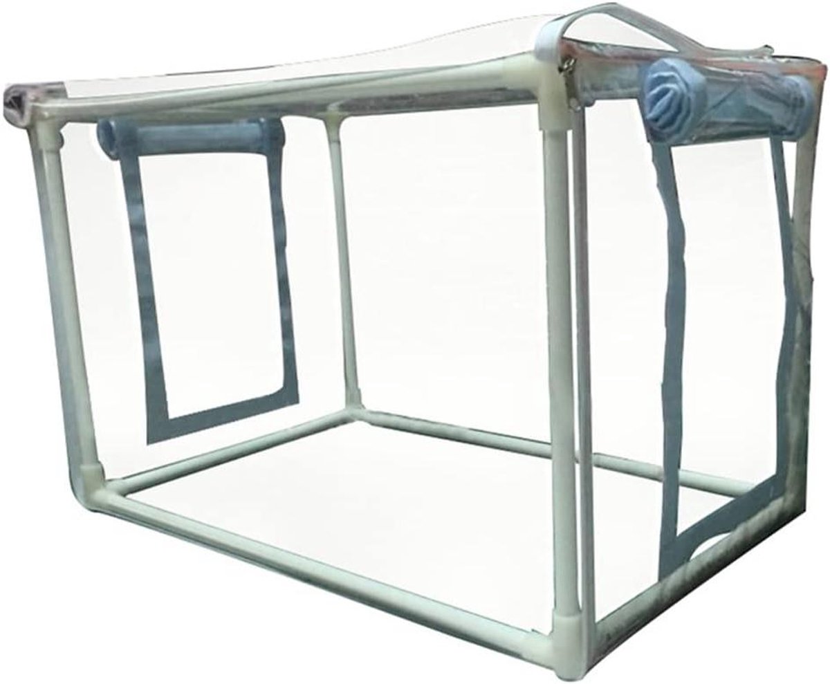Kleine Broeikas - Mini Kas - Planten Kweken - Waterdichte PVC Dekking - 50 x 40 x 40 cm - Transparant