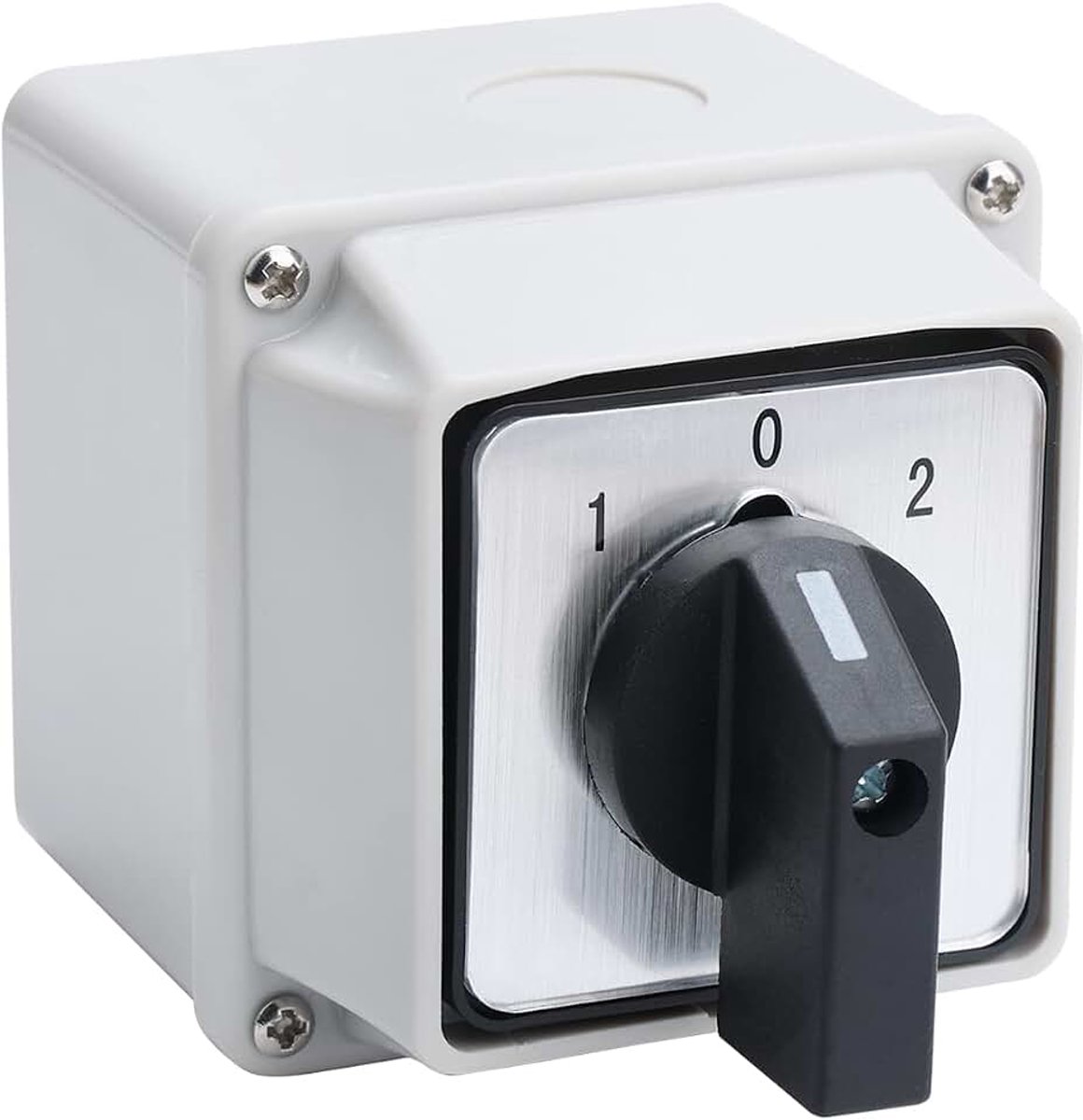Draaischakelaar Box 20A nokkenschakelaar 3 standen 8 terminals 440V 3-fase universele draaisnokkenselector doos LW26/2