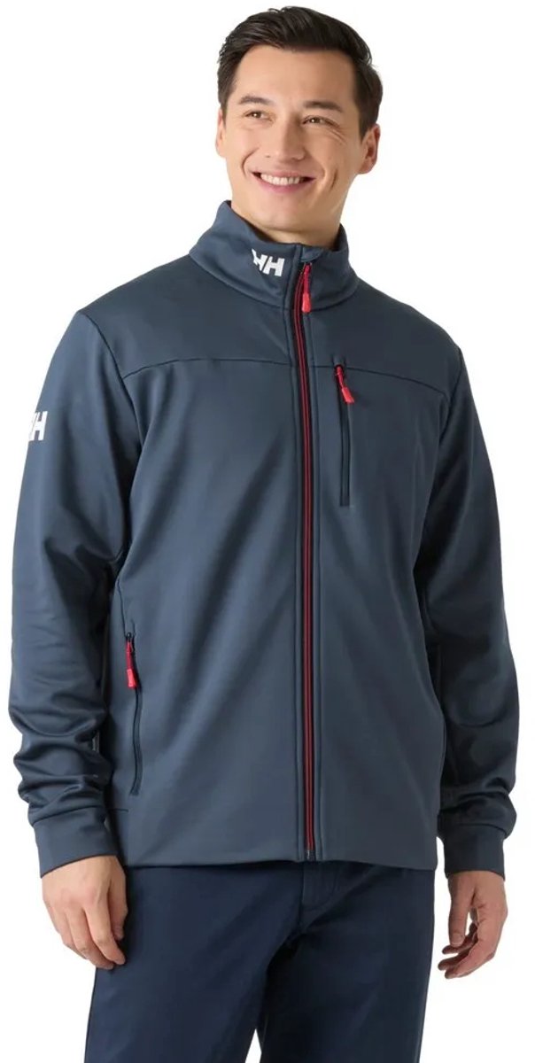 Helly Hansen Crew Fleece Met Volledige Rits Man Blauw