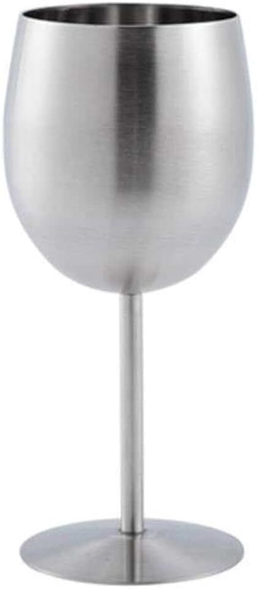 Roestvrijstalen wijnglas Beker Cocktailglas Champagne Cup Dessertkop Barbenodigdheden Keukengereedschap Feestartikelen drinkgerei, Primaire kleur 400m