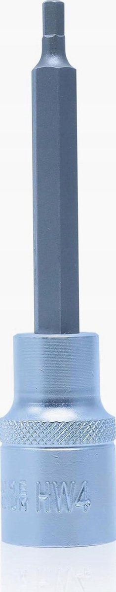 Dopsluitstuk 4mm 100mm CRV Zeskant Duurzaam Universeel