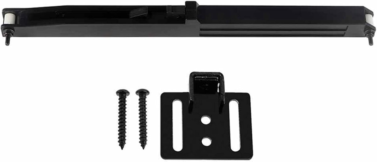 Set Softclose 150cm Draagvermogen 80kg Stille Demping Schuifdeur Mechanisme Compleet met Bevestigingsschroeven voor Houten Deur Meubels Kast
