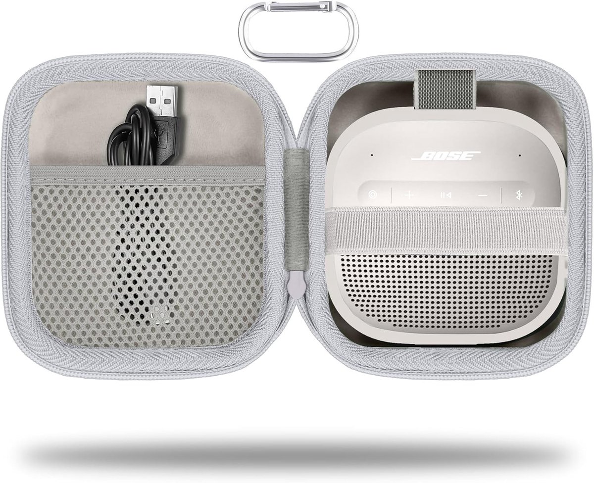 Hard Protective Case voor Bose SoundLink Micro - Duurzame Outdoor Bescherming voor Draagbare Bluetooth Speaker met Schokbestendige Functies