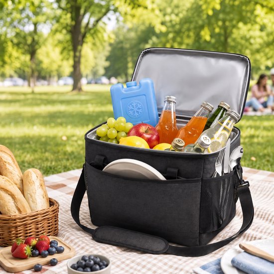 Koeltas - 30 l - zwart — afbeelding 3
