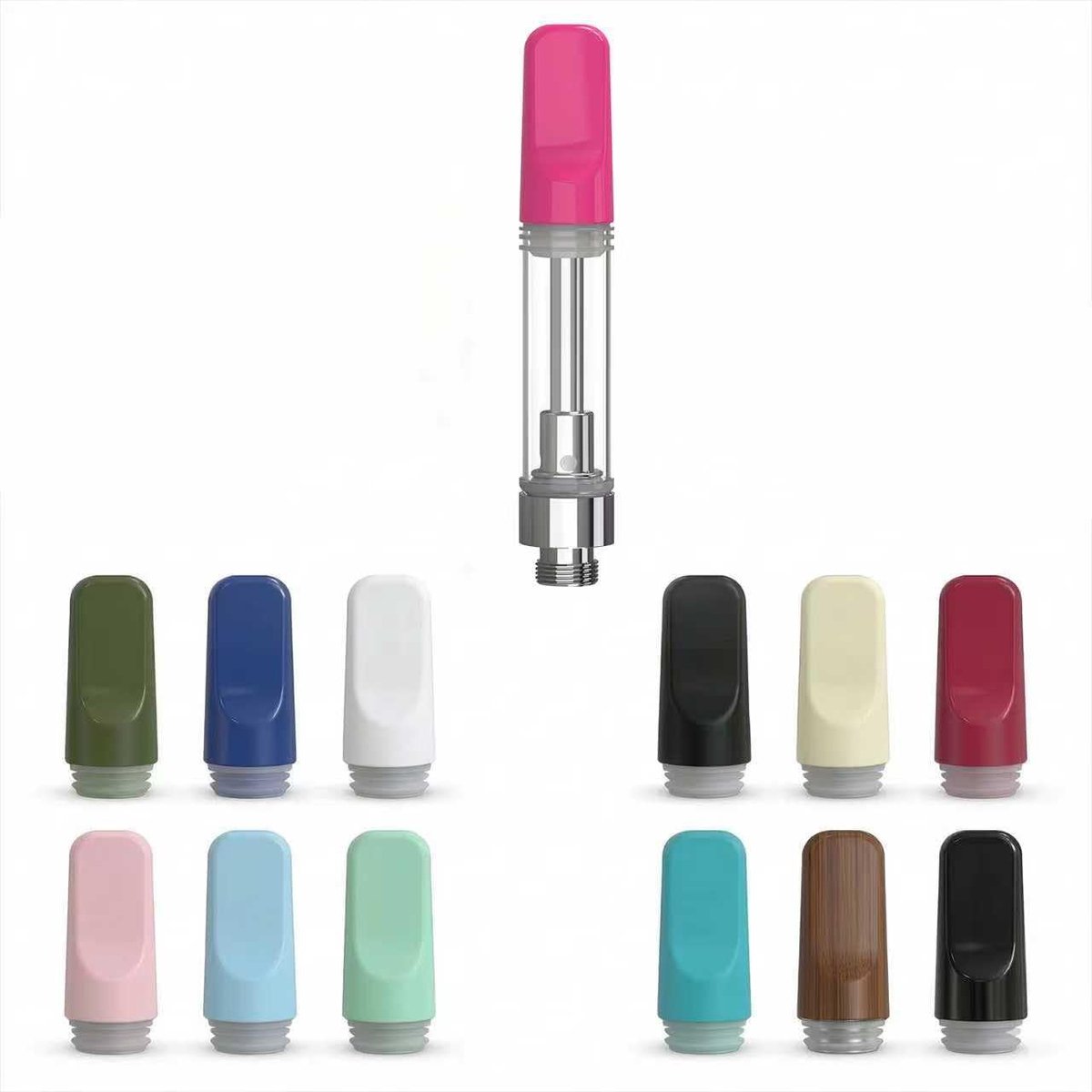 510 keramische cartridge blindbox set – 4 × 1,0 ml, willekeurige kleuren