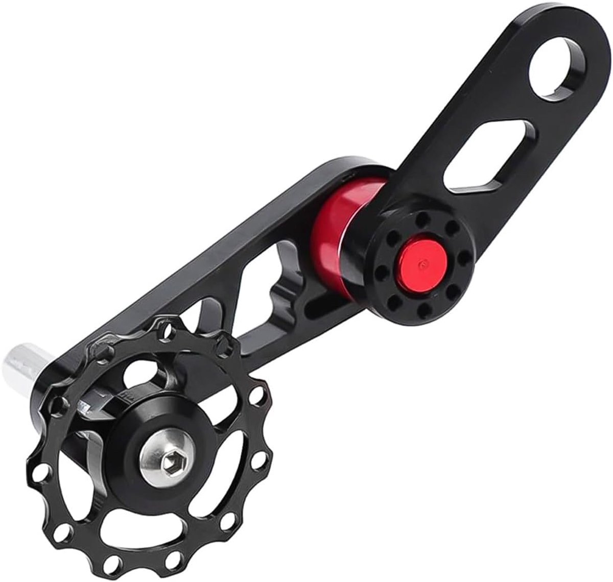 Fietskettingspanner Aluminiumlegering Achterderailleur Kettinggeleider voor Racefiets MTB