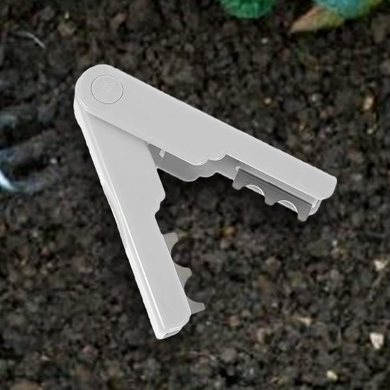 Rozenstekker Gereedschap - Bladtang Bloemenextractor - Bloemen Schikken - Antislip Buitenkant - 14 x 3 x 2 cm - Wit — afbeelding 5