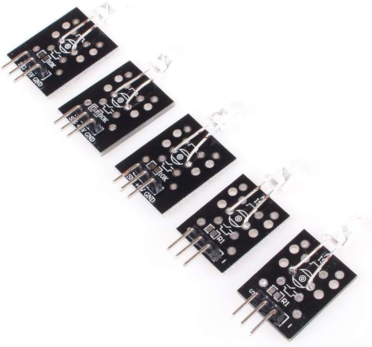 5pcs 3pin Infrared emission sensor module for arduino KY-005 Diy Starter Kit