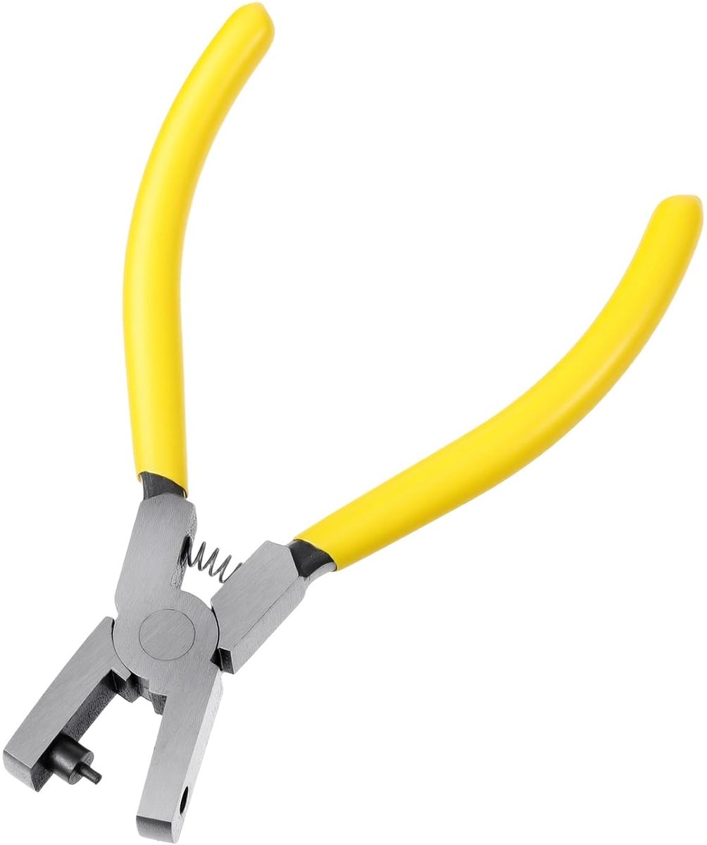 Plaatwerk Hole Punch Lederen Hole Punch Plier Lederen Schoen Puncher Tang Universele Hand Strap Horloge Band Riemen Tool Handheld Polsriem voor Schoenen Stof DIY Ambachten Projecten