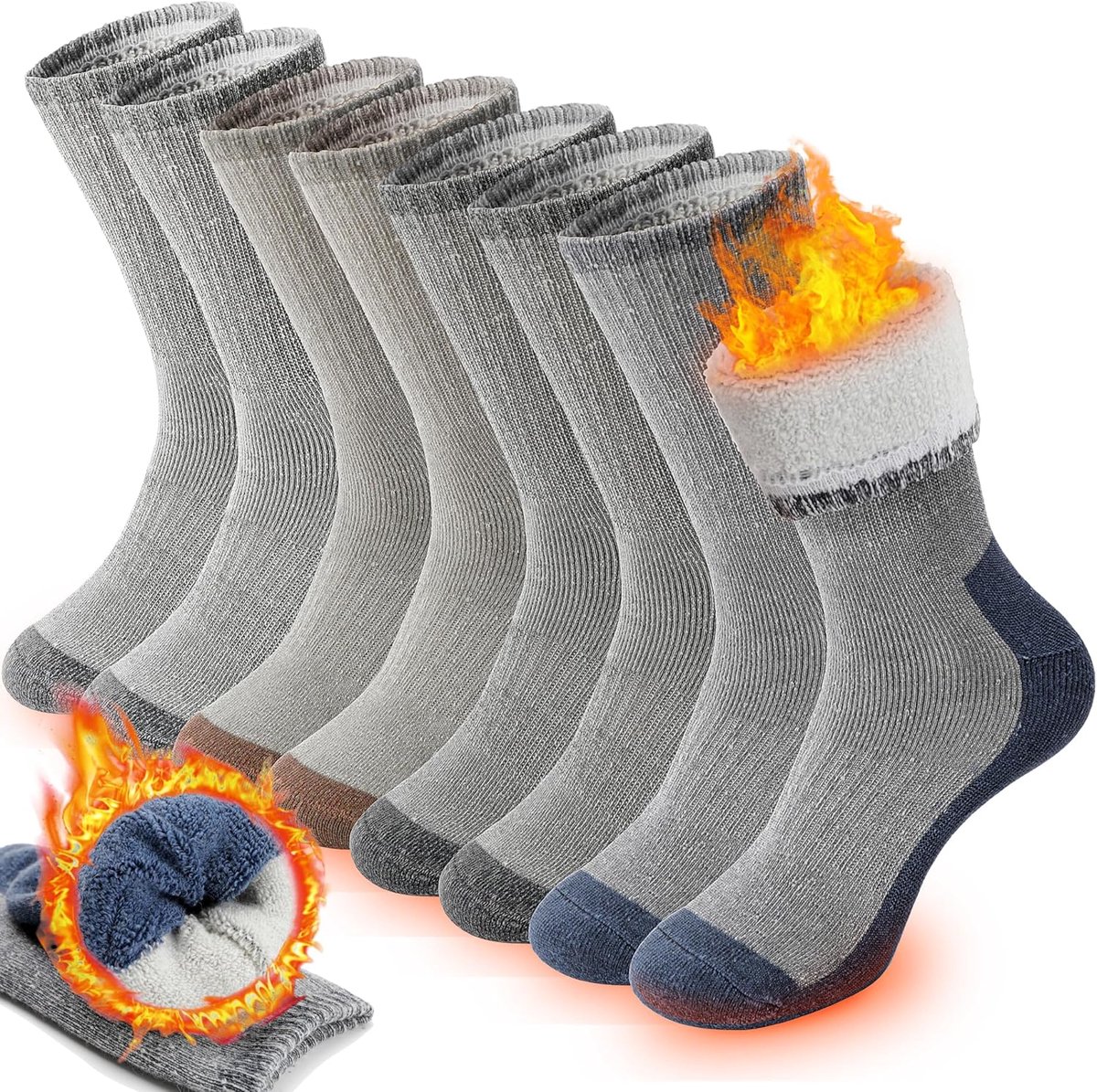 Sokken Sokken Warme Wol Wandelsokken Dikke Wollen Sokken Ademend Wintersokken