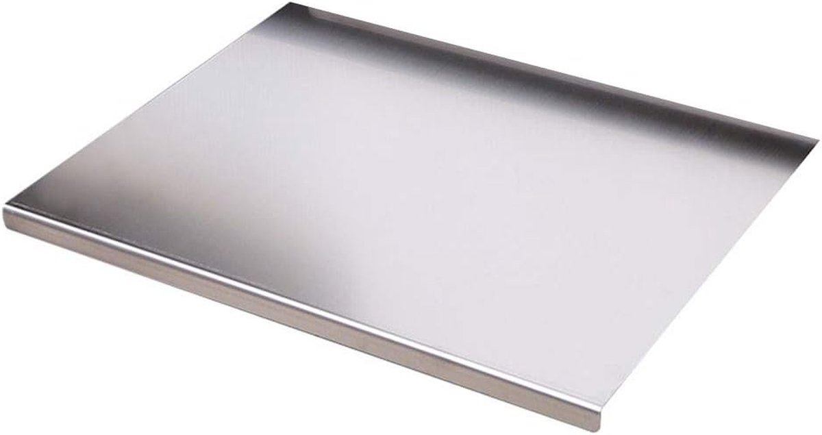 Aanrechtblad Beschermer - Werkblad Protector - Keukenwerk - Roestvrij Staal - 580x700mm - Zilver