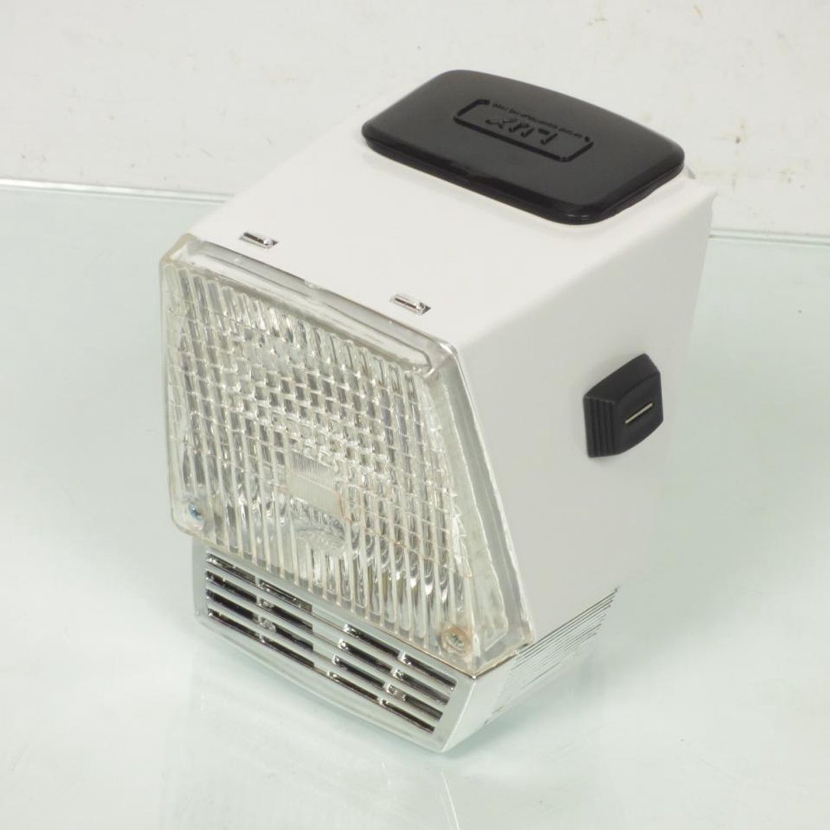 Optique avant RSM pour mobylette LUX trapézoïdale blanc Neuf
