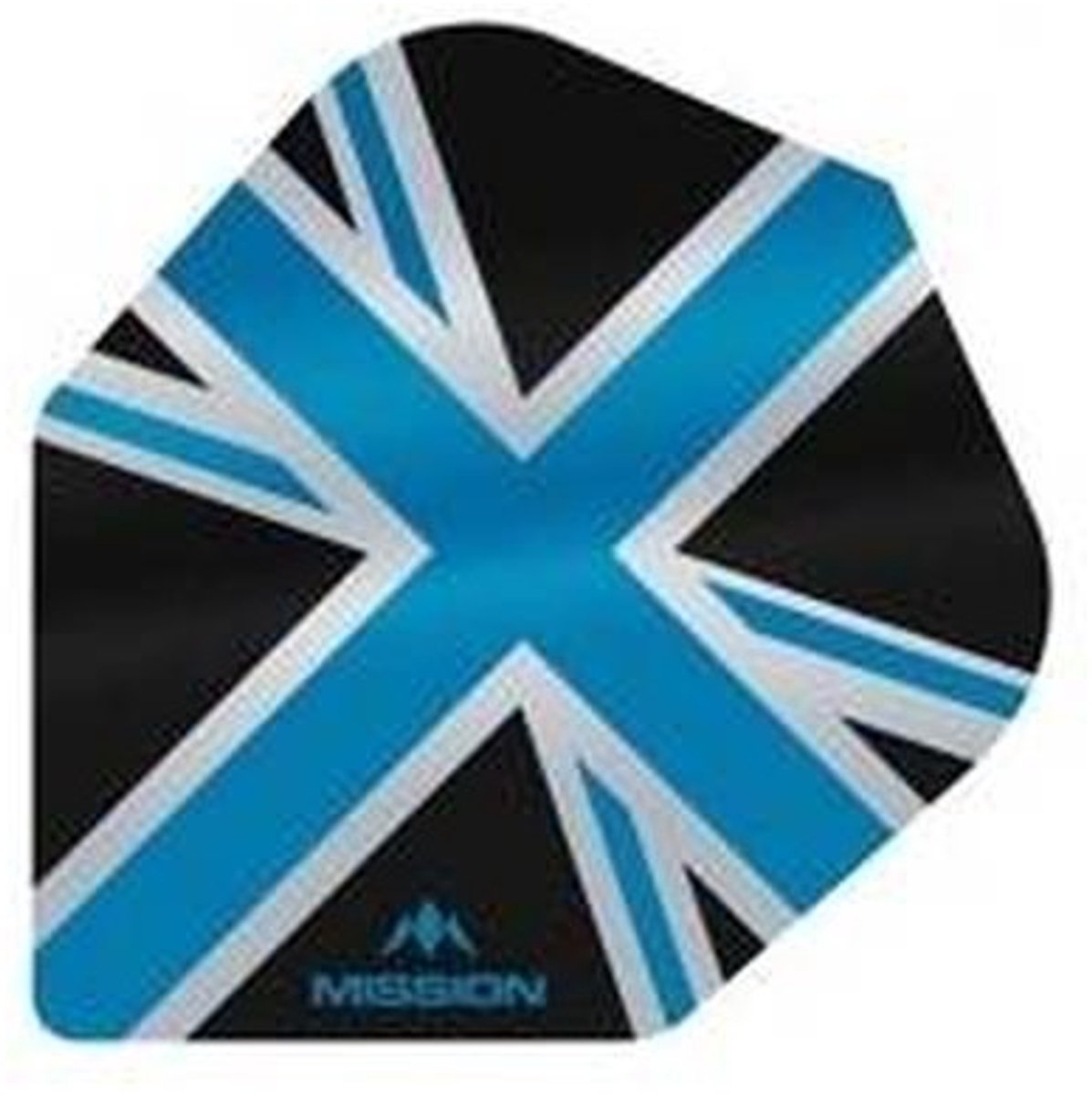 Mission Alliance 100 Black & Blue NO6 - Dart Flights