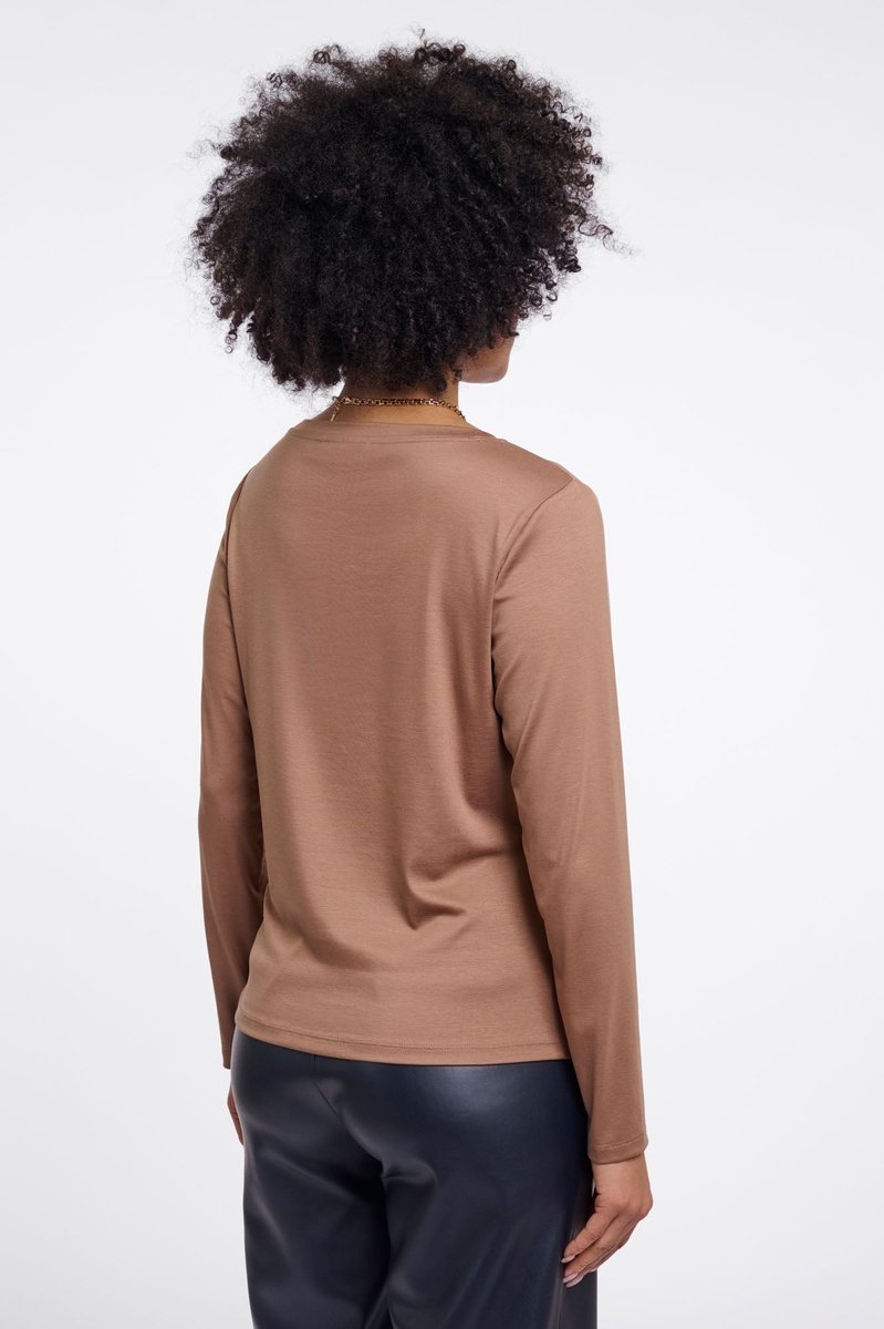 Rino & Pelle Tops & Blouses - Eason top - Lichtbruin