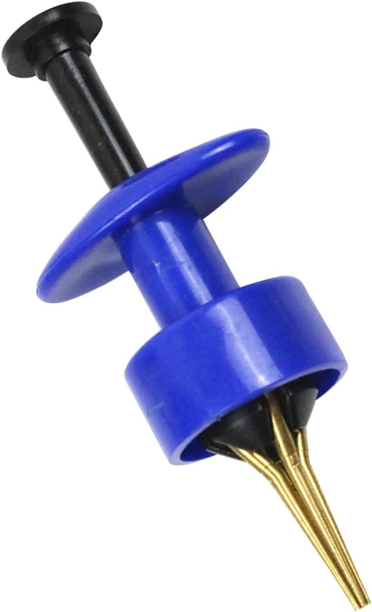 Aas Gereedschap - Pellet Tool - Vastzetten van aas - Antislip handvat - 12.6 cm - Meerkleurig