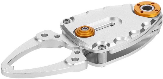 Vis Lip Tang - Vis Grijper - Vissen Vangen - Hoge Aluminiumlegering - 2 cm Opening - Zilver — afbeelding 3