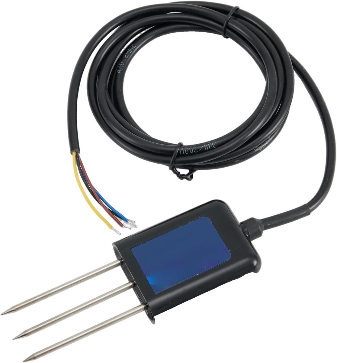 Bodemvochtigheidssensor - Bodemmeter - Plantenverzorging - Meerdere parameters - IP68 Waterdicht - Zwart