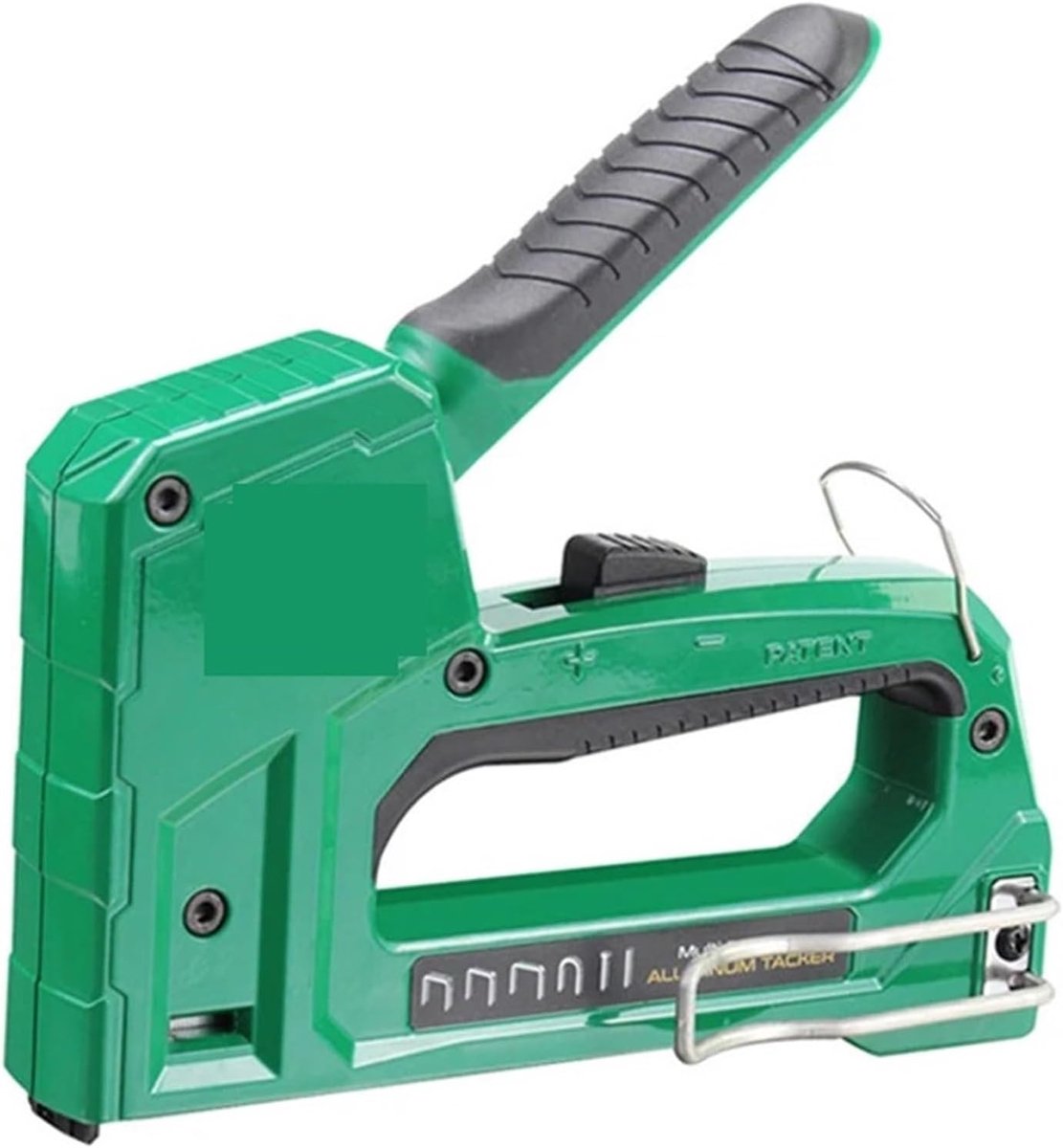 Handmatige Spijkerpistool - Nietmachine Hout - Decoratie Werk - Verstelbare Kracht - 10cm Lengte - Zilver