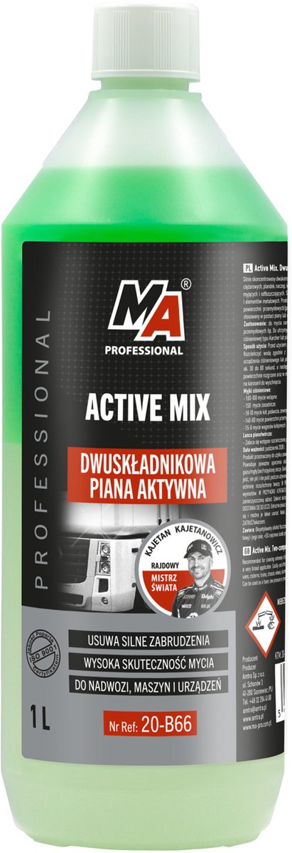 MA Professional Serie - Actieve Mix - Tweedelige Schuim - 1L