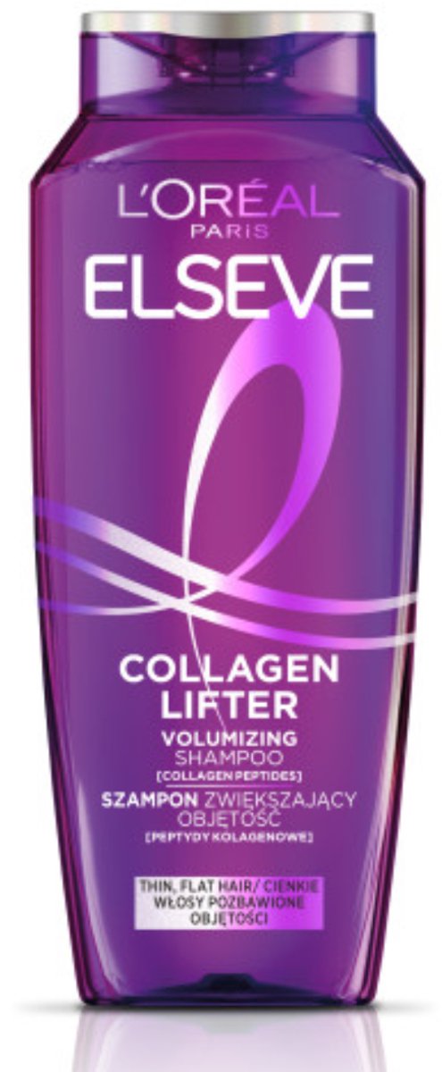 L'Oréal Elseve Collagen Lifter - Shampoo - Volume - Peptides - 400ml