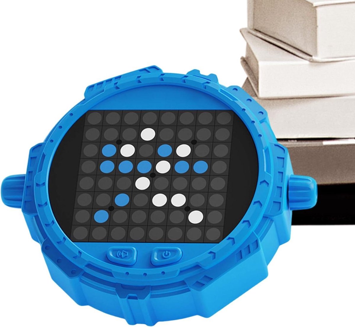 Elektronisch Schaakbord - Slimme Puzzel Educatief Spel - Strategietraining - AI-gestuurde feedback - ongeveer 126x104 cm - Blauw