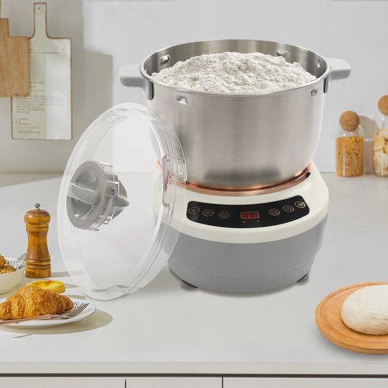 M-Goods Deegmachine 7L - Elektrische Kneedmachine - Deeg Kneden en Rijzen - Instelbare Kneedtijd - 250W Krachtige Motor van M Goods — afbeelding 4