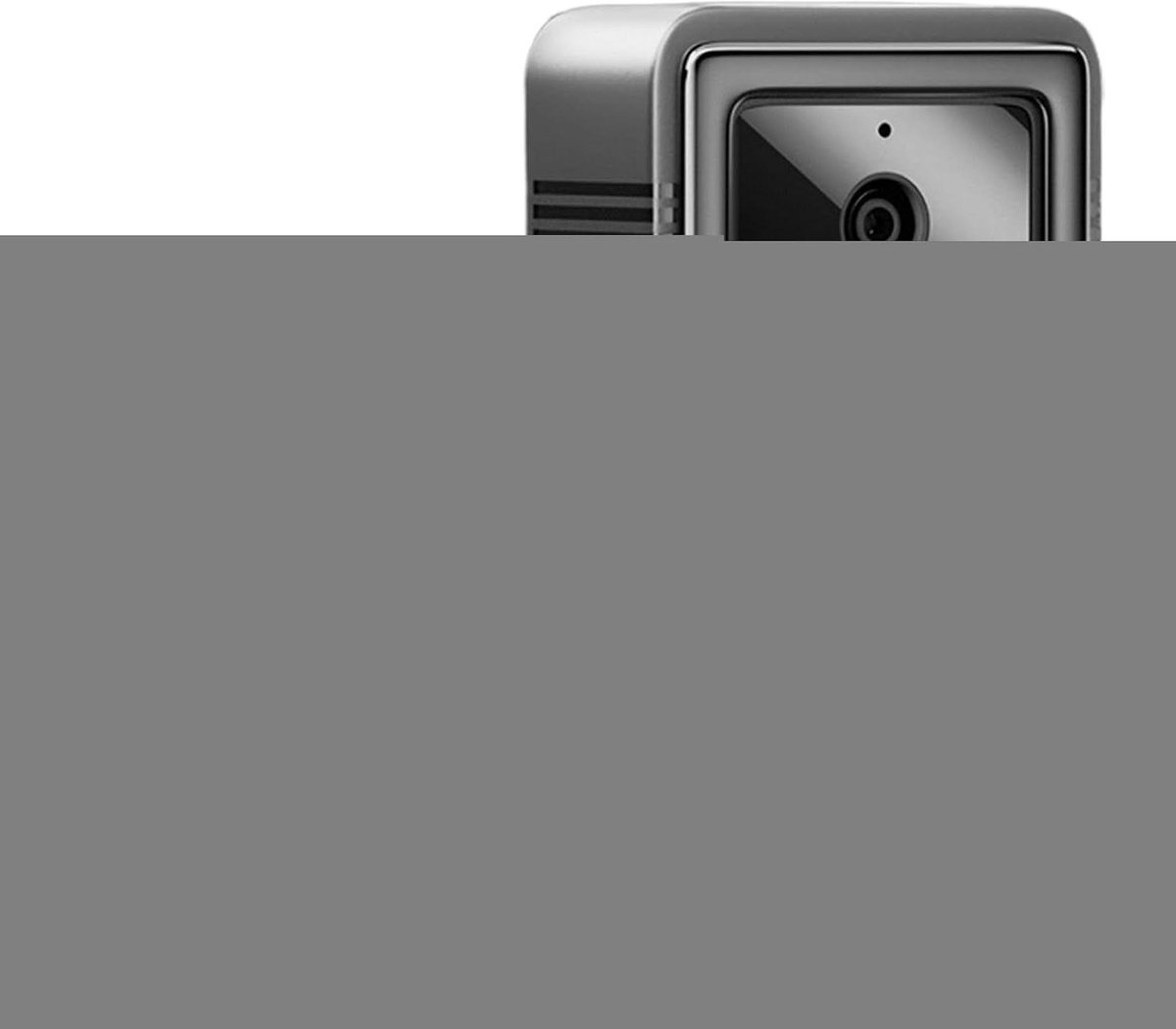 Deurbelcamera - Slimme Videodeurbel - Veiligheid Thuis - Weerbestendige Coating - 17.8 x 10 x 3.2 cm - Zwart