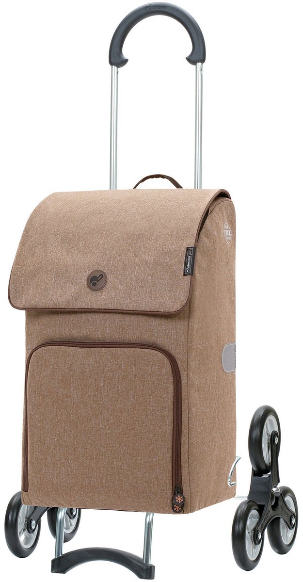 Andersen Shopper Treppensteiger Scala Shopper Ipek Maxi Winkelwagen 59 cm - 40 L - sand