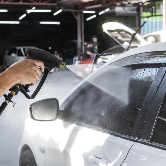 Hogedrukreiniger Pistool 4000 PSI - 5 Sproeikoppen - M22 Aansluiting voor Auto en Terras — afbeelding 3