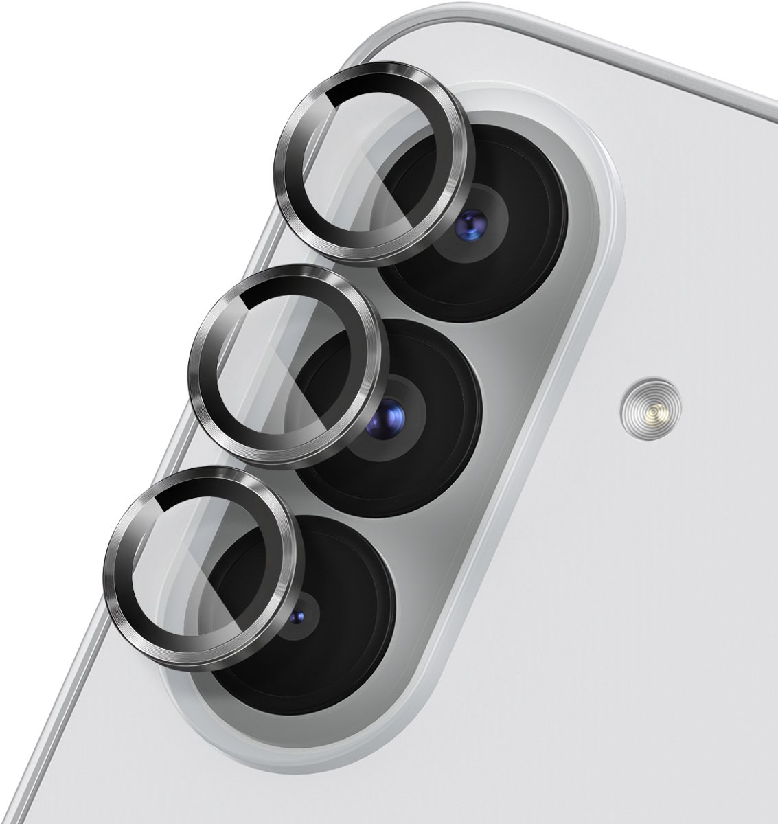 Jaym, Vervangende lens voor de achtercamera van de Geschikt voor Samsung Galaxy A37 / A57 5G, van 9H-glas, Transparant