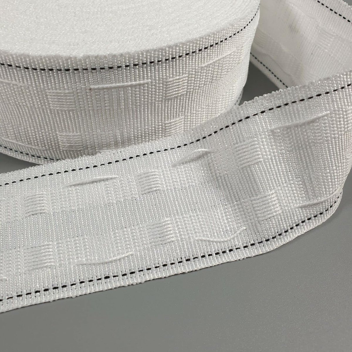 SnelShoppen - Pleat Tape Curtain Tape Gardine Tape 5CM Breed 4M Lang voor Gordijnen, Creatief Naaiwerk, Polyester, Universeel Gebruik, Perfect voor Fe
