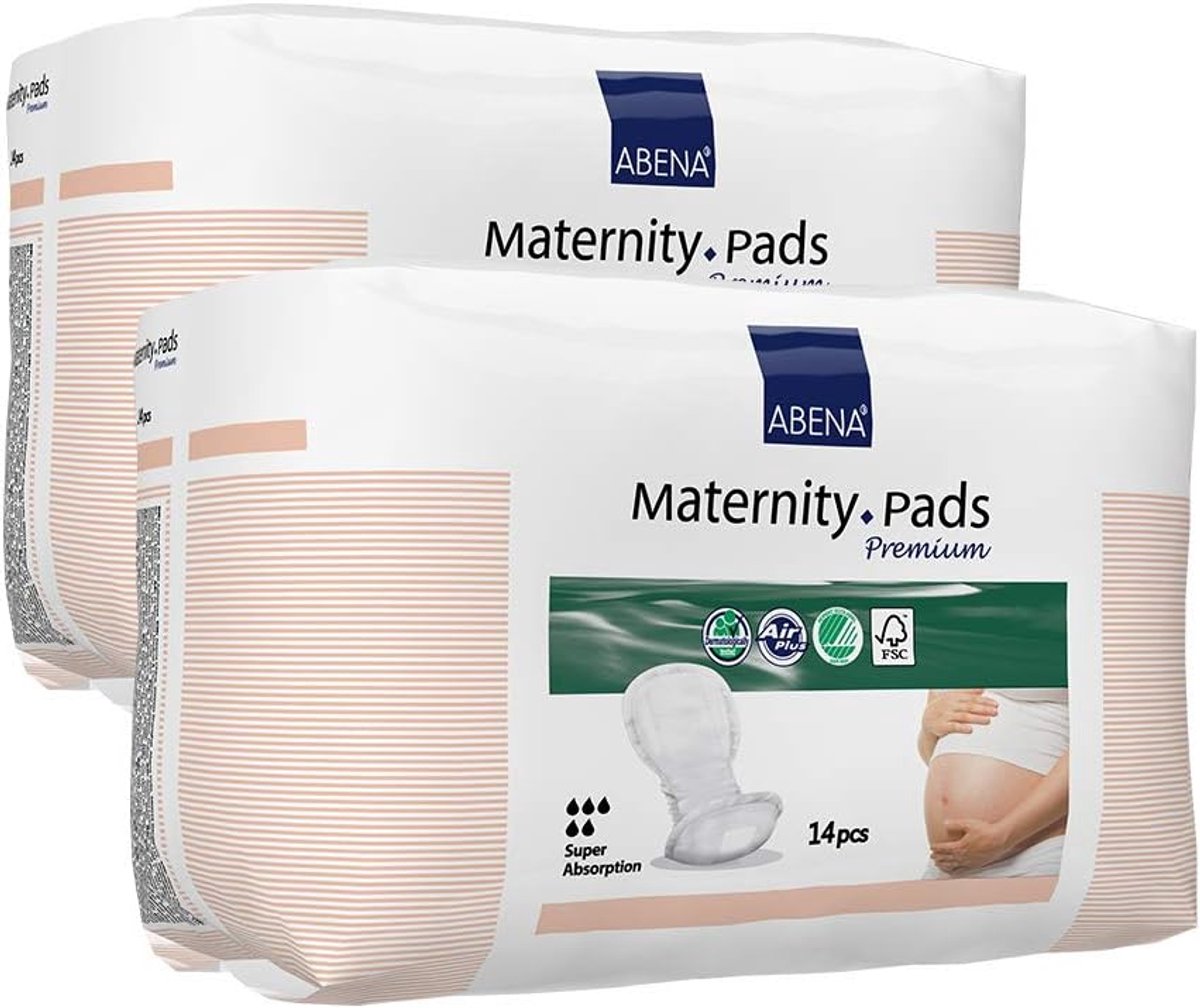 SnelShoppen - Premium Bedinleggers voor Materniteit, 2x14 Stuks, Zacht en Absorberend, Ideaal voor Thuis en Ziekenhuis, Comfortabele Bescherming