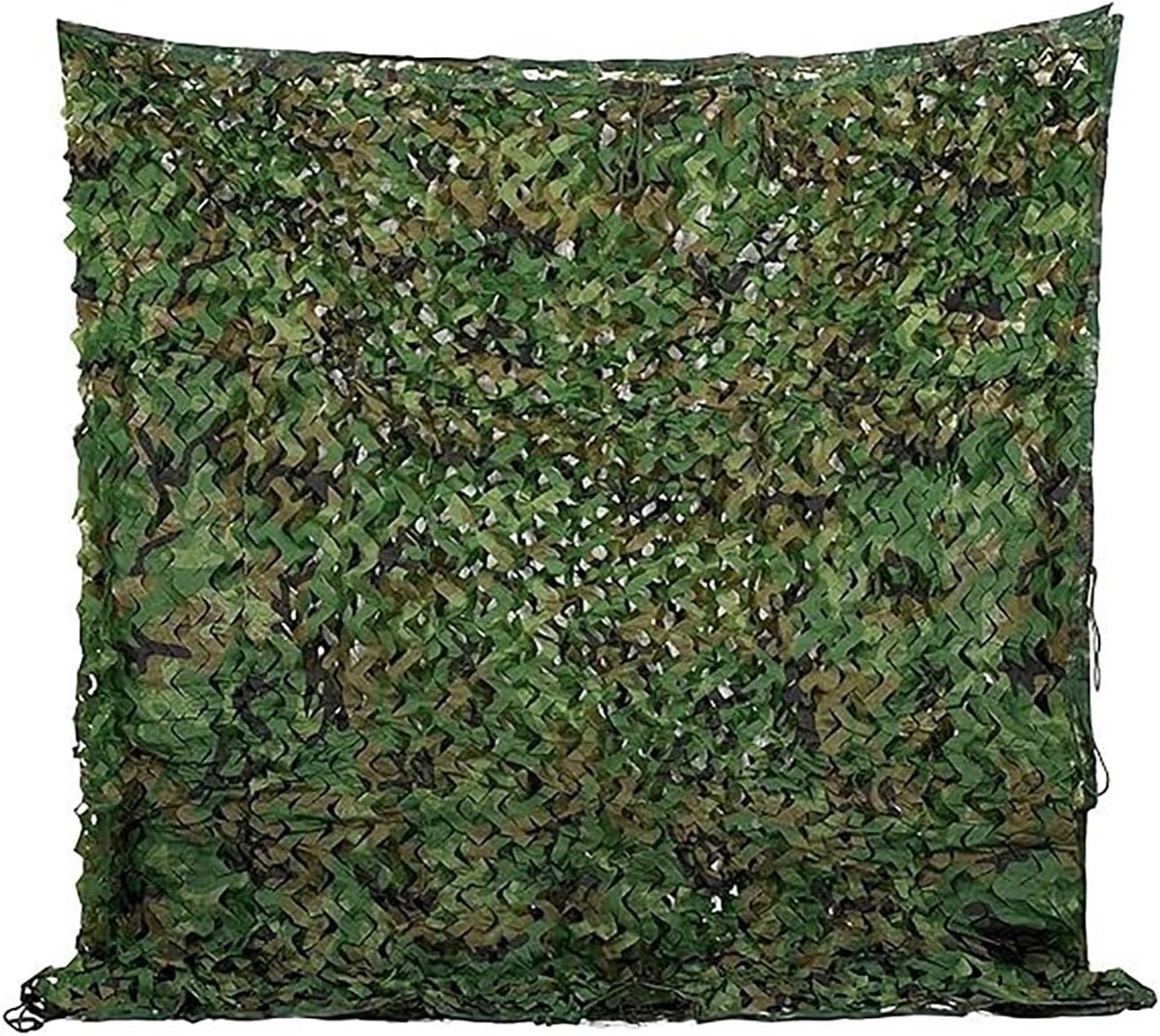 SnelShoppen - Camouflage Net 3 x 6 m - Schaduwnet voor Jacht, Camping, Tuin, Militaire Decoratie - Aanpasbaar, Duurzaam Materiaal, Groot Formaat