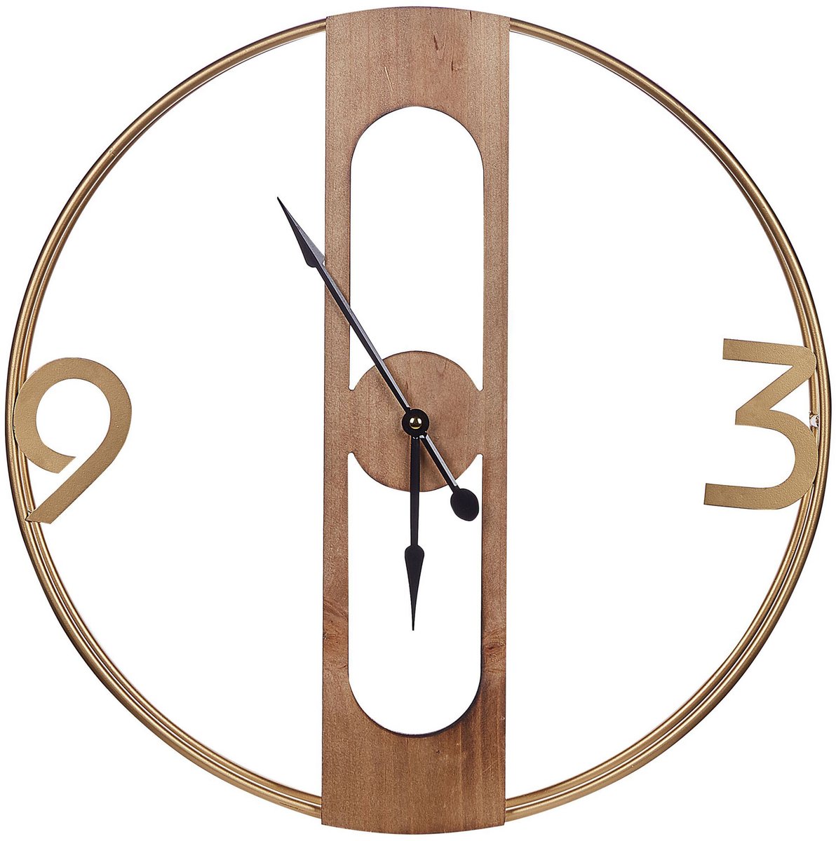 MULHOUSE - Wandklok - Lichte houtkleur - MDF