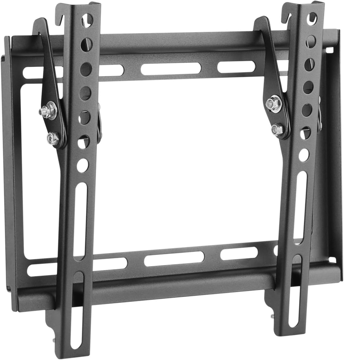 SnelShoppen - Eco Tilting Mount voor Monitor/TV 23-42 Inch - Zwart - Verstelbaar - VESA Compatibel tot 200x200mm - Hoogwaardige Staalconstructie - Max