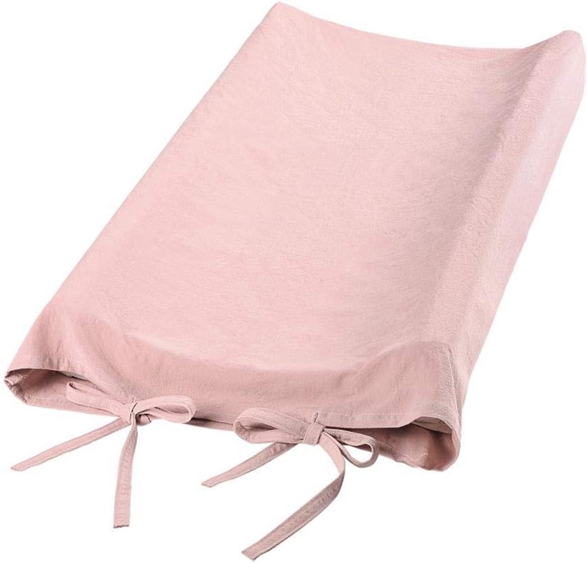 SnelShoppen - Veranderkussenhoes Zacht Ademend voor Baby's - Universele Aankleedkussen Covers Roze Geschikt voor Jongens en Meisjes - Ideaal voor Baby