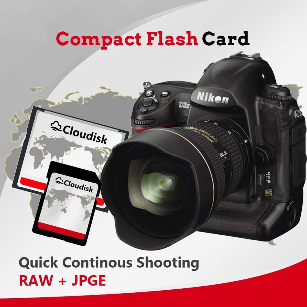 SnelShoppen - 1GB Compact Flash Geheugenkaart voor Digitale SLR Camera's - Hoge Snelheid, Duurzaam, Ideaal voor RAW & JPEG Foto's thumbnail 6