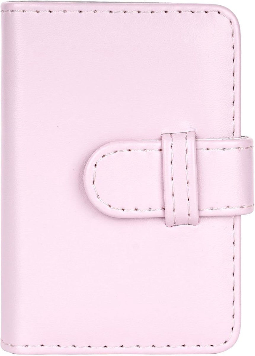 SnelShoppen - Small Mini Foto Album voor Fujifilm Instax Mini Film, 2x3 Foto's, Kpop Foto's, 28 Pockets, Wallet Album, Compact Boeken voor Mini 12, 11