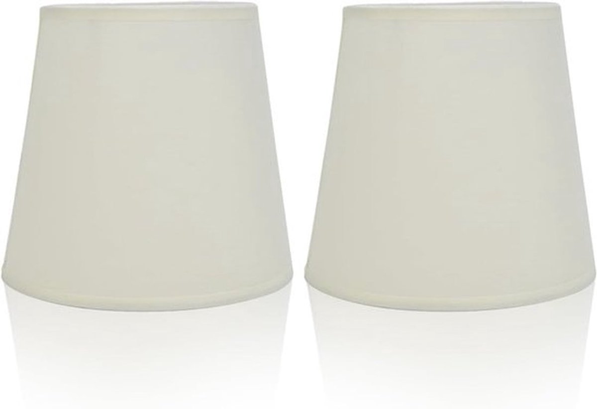 Plafondlampen Set van 2 voor E14 Fitting - Kleine Lampenkappen voor Nachtkastje, Kroonluch