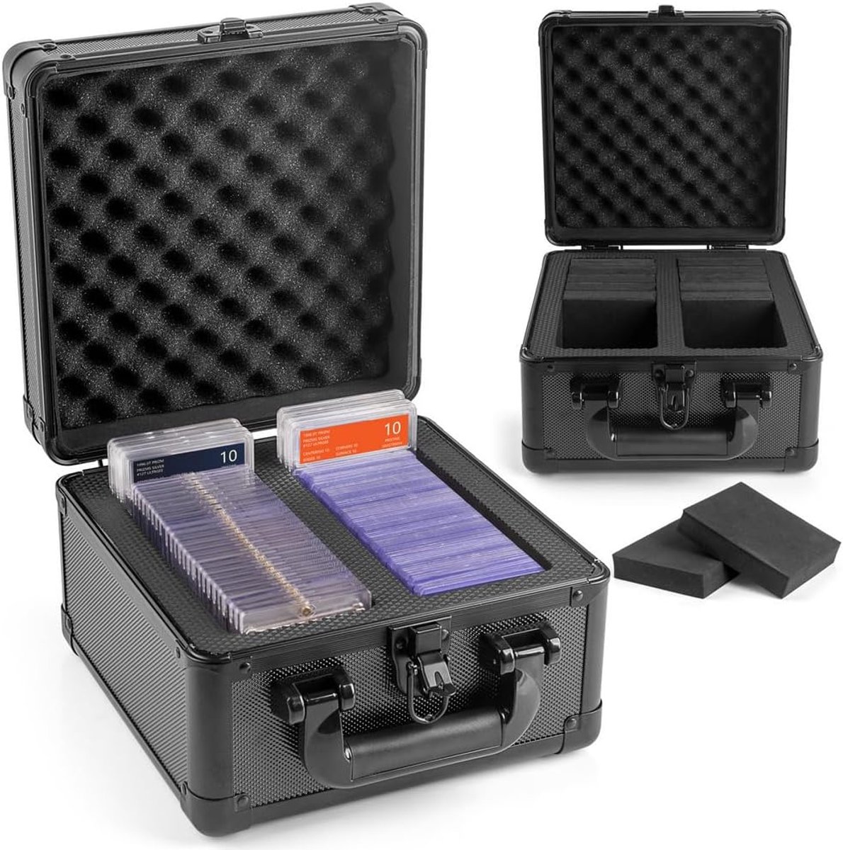 Thijox - JoyHood Graded Card Storage Box, Top Loader Opbergdoos voor Trading Cards & Sport Kaarten, Geschikt voor 250+ Top Loaders, Duurzaam en Stijlv
