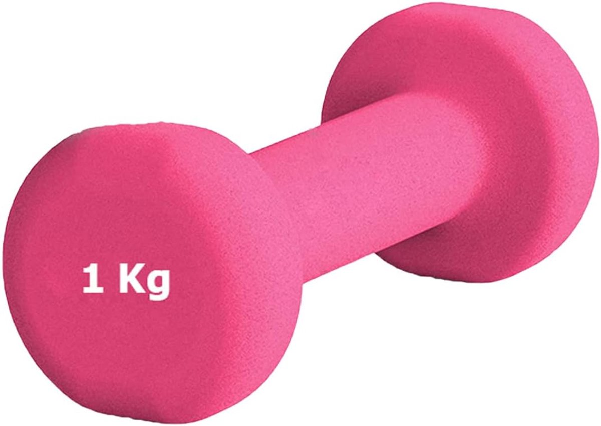 SnelShoppen - Neopreen Dumbbells 0.5-6 kg, Non Slip Handgrepen voor Thuis Gym, Fitness, Krachttraining, Verkrijgbaar per stuk of als paar, Ergonomisch